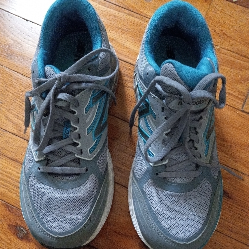 New Balance 1340v3 USA Women's Size 9 Running Shoes Gray Blue Athletic S…